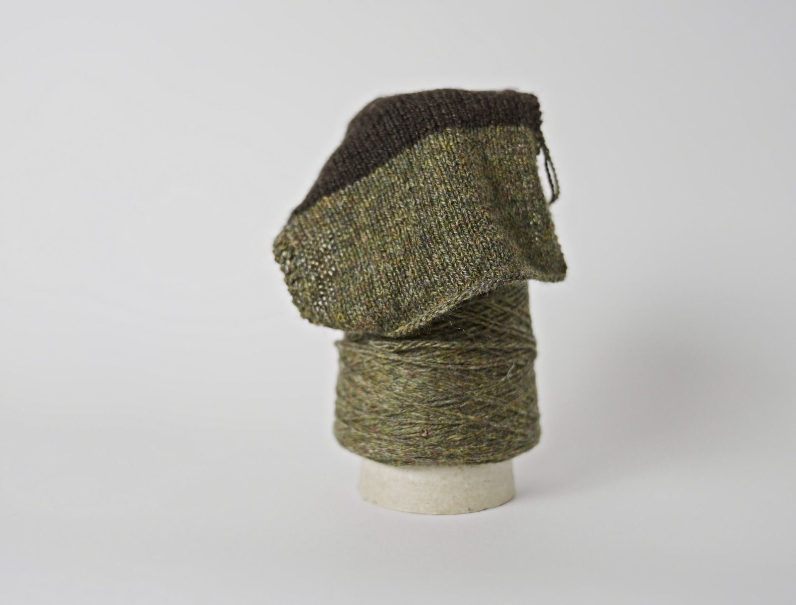 Loro Piana Cashmere Twist Coarshair 2/11 - Green Multicolor thumbnail